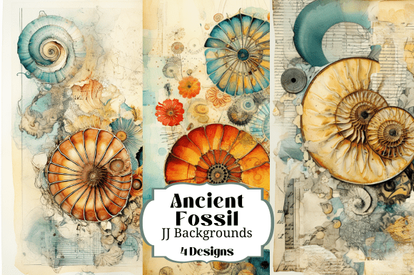 Ancient Fossil Geology Backgrounds: Unearth Prehistoric Texture