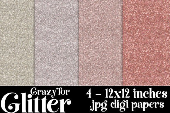 Crazy for Glitter Backgrounds, Light Red: A Designer's Guide