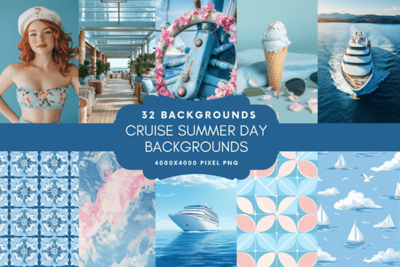 Cruise Summer Adventure Backgrounds: Your Toolkit for Coastal Creativity