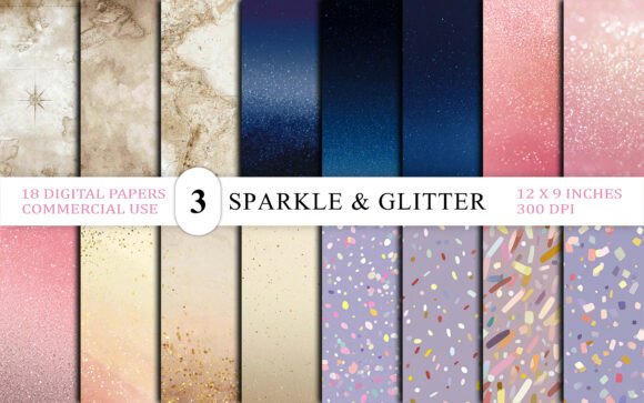 Elevate Your Designs with Sparkle & Glitter Backgrounds