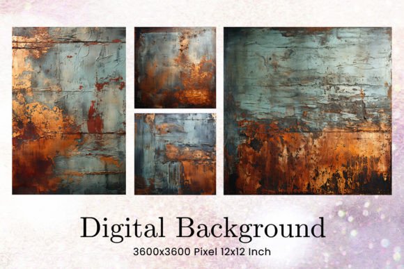 Iron Rusty Grunge Backgrounds Distressed