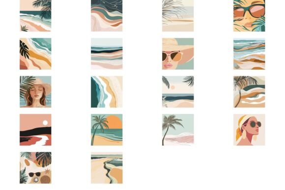 Simplify Your Designs with Beach Boho Solid Backgrounds