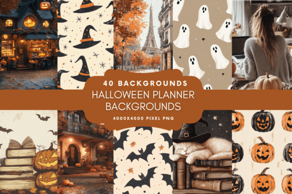 Spooky Season Style: Unlocking Your Creative Projects with Halloween Planner Backgrounds
