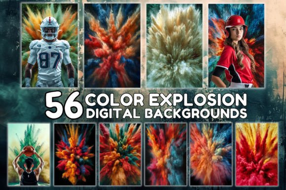 Transform Your Photos: The Power of Photoshop Backgrounds Explosion Backdrop