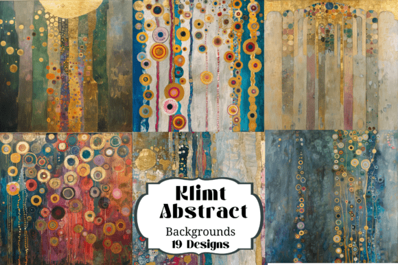 Unlocking Artistic Projects with Klimt Inspired Backgrounds